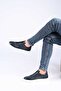 Laceless Elastic Eva Sole Genuine Leather Sneaker 174-24226 Men's Shoes - 2
