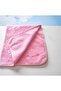 Baby Kids Plush Blanket Ecru Blue Pink Embossed Patterned 90X100 Short Pile Blanket - 3