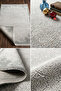 Gray Million Point Acrylic Carpet, 11 mm Pile, Modern Patterned, Long Lasting and Easy to Clean - 3