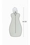 Organic 4 Layer Muslin Zippered Swaddle & Duck Sleeping Companion Set – Newborn Sleeping Bag and Companion - 5