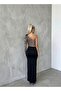 Women's Leopard Patterned One-Shoulder Dress with Floral Accessories (Accessories Can Be Attached and Removed) - 5
