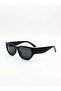 Women's Voggio Sunglasses Uv400 Black |   Case and Cleaning Cloth Gift Set - 4