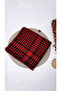 Palestinian Keffiyeh 100 cm Square Keffiyeh Palestinian Pusheen, Unisex Pusheen Red White - 2