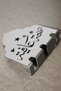 6-Piece Arabic Written Ramadan Metal Cutlery Holder - Metal Islamic Home Tableware Decoration - 5