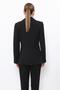 Men's Lapel Single Button Double-Breasted Women's Jacket - Black - 1184100 - 5