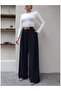 Belted Palazzo Pants with Bridge Detail