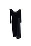 Rochie neagră elegantă cu blana artificiala – stil sofisticat - 4