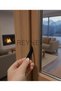 Hole-Free & Screw-Free Balcony Door Closing Set – Industrial Tape Design - 2