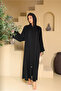 Eclipse Pleated-Front Abaya