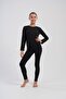 Girl's Black Long Thermal Bottoms - 2
