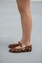 Leopard Women's Buckled Elastic Easy-To-Wear Summer Dress Suede Dowry Bundle Ballet Flats B71Snav - 3