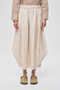 Women's Solid Color Modern Shalwar Trousers with Elastic Waist