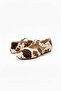 Cow D Patterned Women's t Buckled Elastic Easy-To-Wear Summer S Suede Dowry Bundle B Ballet Flats B71Snav - 3