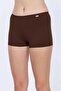 Women's Bitter Brown Lycra Cotton Boxer