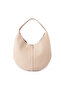 Rosella Suede Leather Women's Shoulder Bag with Double-Sided Makeup Bag Mink