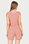Women's Powder Jacquard Wide Strap Tank Top - 4