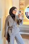Begonvil Sleeve Epaulettes Suit Beige - 4