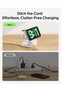 UltraCharge 3 in 1 Magnetic Wireless Charger with Qi2, 25W - White - 6