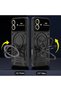 Honor 400 Case with Magsafe Rotatable Ring Stand, Full Camera Lens Protection, Gold Detailed Military Style - 2