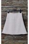 Above the Knee Beige Stone Color Thessaloniki Women's Flared Skirt High Waist Elastic Waist Casual Loose Comfortable Model - 4