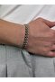Gold - Silver Men's Stainless Steel Bracelet, Non-Tarnishing, Colorfast, Clip-On Bracelet, Combinable - 2