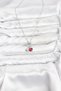 316L Steel Chain Silver Color Cherry Model Zircon Stone Women's Necklace Tj-Bko10855 - 2