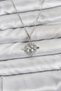 Ramia-Premium |   316L Steel Chain Silver Color Infinity Model Zircon Stone Women's Necklace - Tj-Bko10872