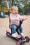 3-Mode Adjustable Scooter with Seat for Children, Scooter with Brake and Non-Slip Body - Pink - 2
