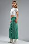 My Fashion High Waist Geometric Pattern Knit Maxi Skirt with Button Closure - 5