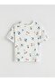 Crew Neck Girls' Pajama Set (S6) - 2