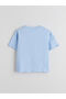 Quality Parts from Çelebi Store Zero Roba Collar Stitch Printed Girl's T-Shirt - 3