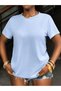 100% Cotton Oversize Fit Women's T-Shirt Stylish Casual Organic T-Shirt - 4