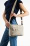 Women's Messenger Bag Lightweight Clinker Fabric Multi-Pocket Crossbody Shoulder Bag 25*20 cm Daily Bag