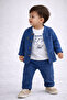 Boy's 3-Piece Muslin Set Shirt T-Shirt Pants