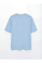 New Season Blue Printed Girls' T-Shirt from Güli̇s Gi̇yi̇m - 2
