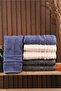 Colorist 6-Pack of Cotton Highly Water Absorbent 30*50 Kitchen Towels Dark Green-Cream-Indigo - 2