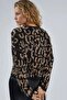 سترة MY FASHION جاكار بأكمام طويلة وأزرار - 3