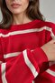 My Fashion Ribbed Striped Short Knitted Dress - 6