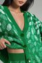 My Fashion V-Neck Jacquard Knitwear Cardigan and Wide Leg Pants Set - 6