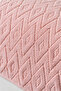 50X90 cm Set of 6 Hand and Face Towels Soft Textured Embossed Pattern Absorbent - 4