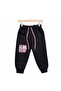 Thick Winter Patterned Lace-Up Girls' Sweatpants - 2