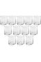 12pcs Cylinder Glass Vases for Home & Wedding Decor, Flower & Candle Centerpiecesn-10x10cm - 4