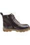 Brown Non-Slip Sole Men's Boots - 2