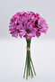 Artificial 9-Branch 36-Flower Dense May Daisy Bouquet 30 cm Purple - 3