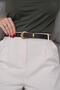 Buckle End Suit Pants Belt Jeans Belt Coat Belt Dress Belt Shirt Belt - 3