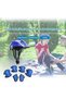 Kids Multi Sport Safety Gear Set with Helmet Knee Pads Elbow Pads Wrist Guards - 3