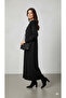 Oversize Wide Fit Bird-Eye Fabric Dress - 3