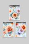 Colorful Roses Bullet Journal Design Set of 3 A6 Notepads