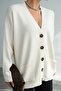 Saphyr Premium White Oversize Cardigan - 4