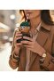 Barista Teddy Bear Green Hat Glass Cold Drink Cup Teddy Bear Cup 550 ml - 4
